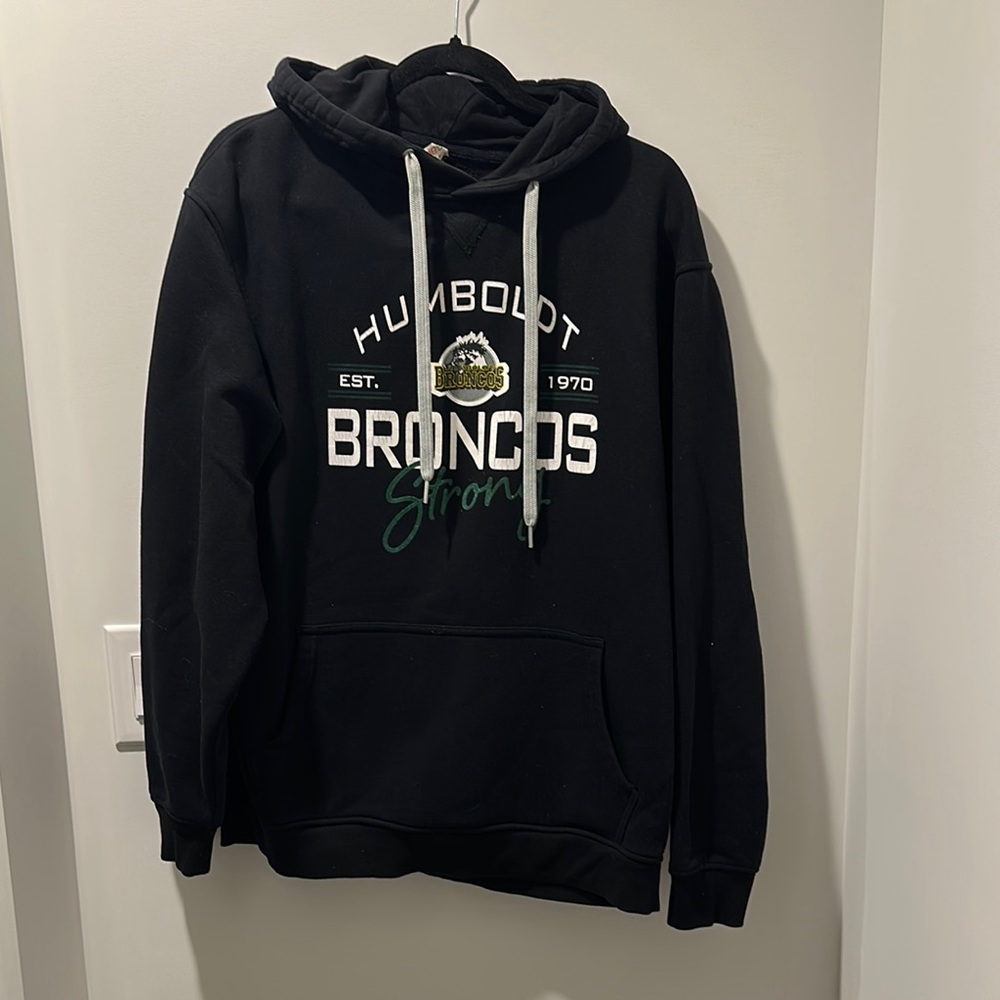 Humboldt Broncos Black Fundraiser Hoodie